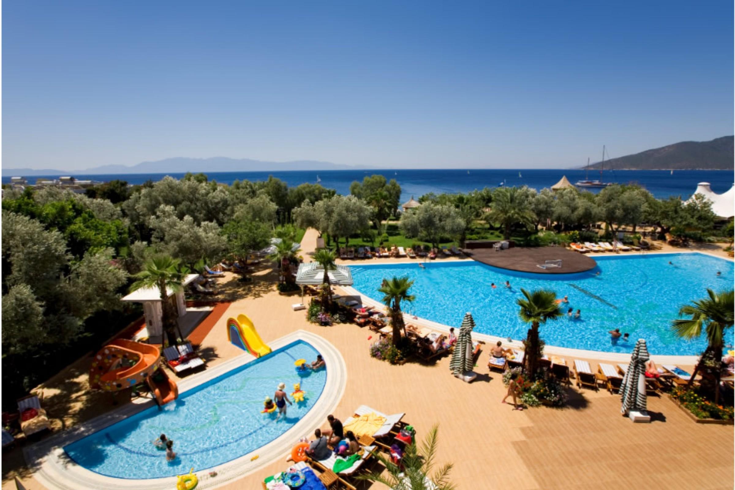 Latanya Park Resort Yaliciftlik Exterior foto